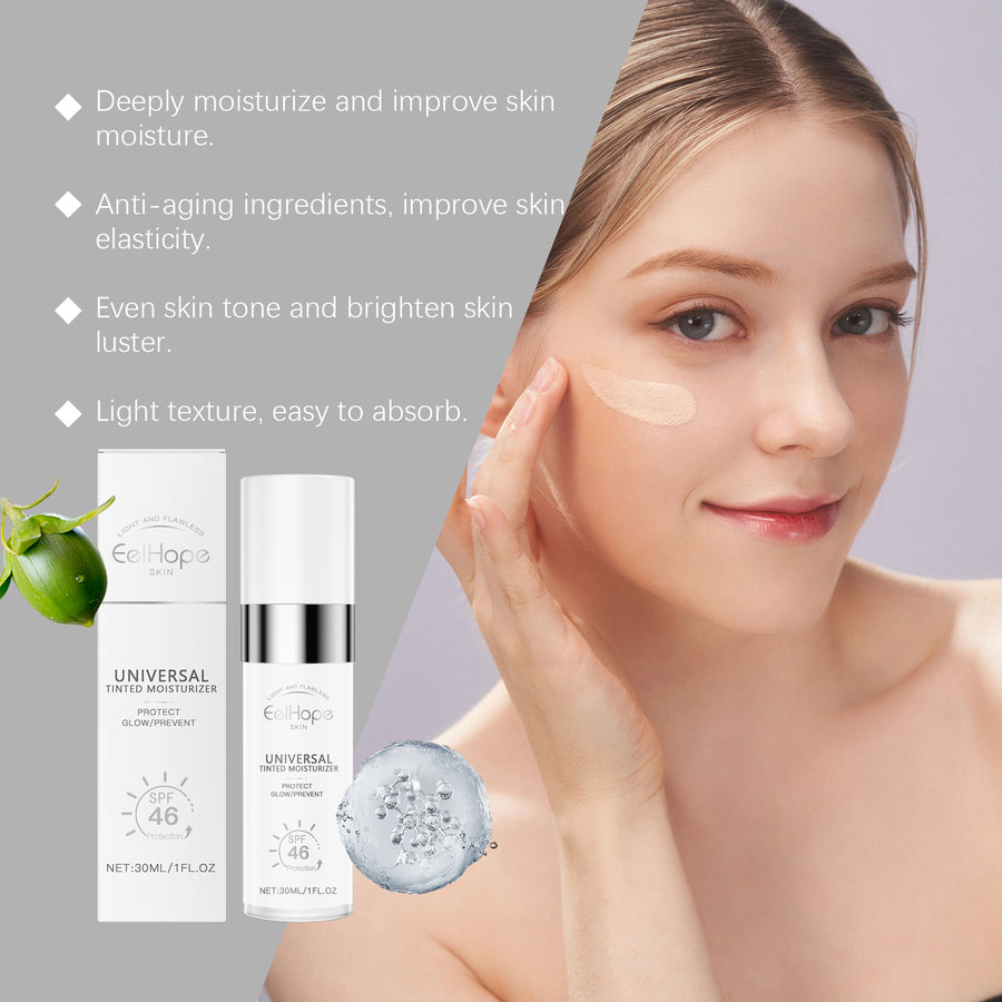 Tinted Moisturizer SPF 46 Daily Face Brightening Cream