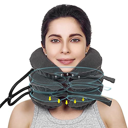 Cervical Traction Pillow — Neck Pain Relief & Decompression