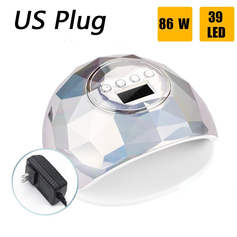 86W UV LED Nail Lamp — Professional Gel Curing in 10 Seconds