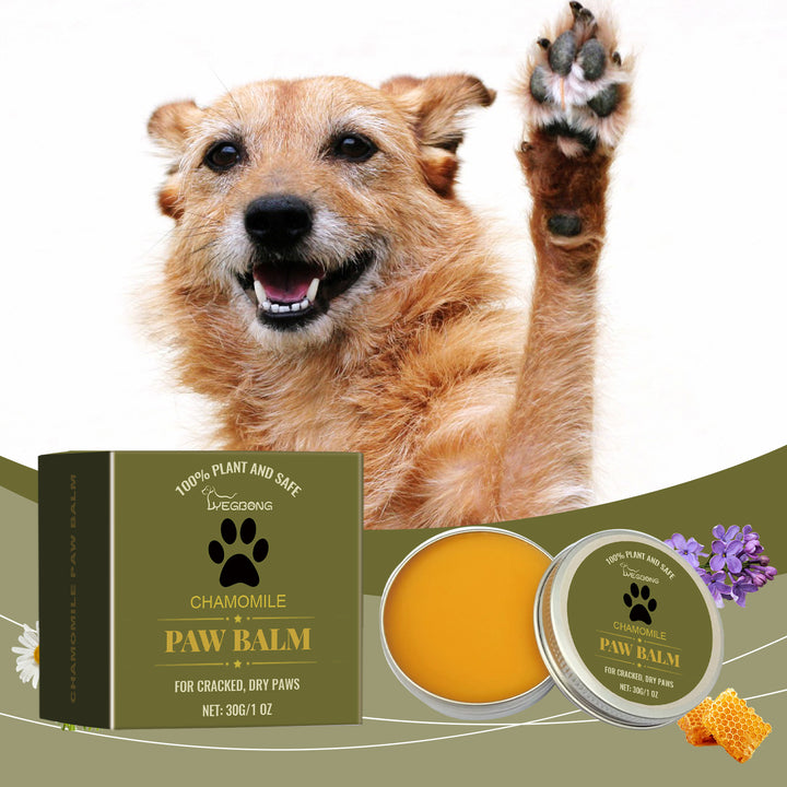 Dog Paw Balm for Dry, Cracked Pads | Chamomile Care