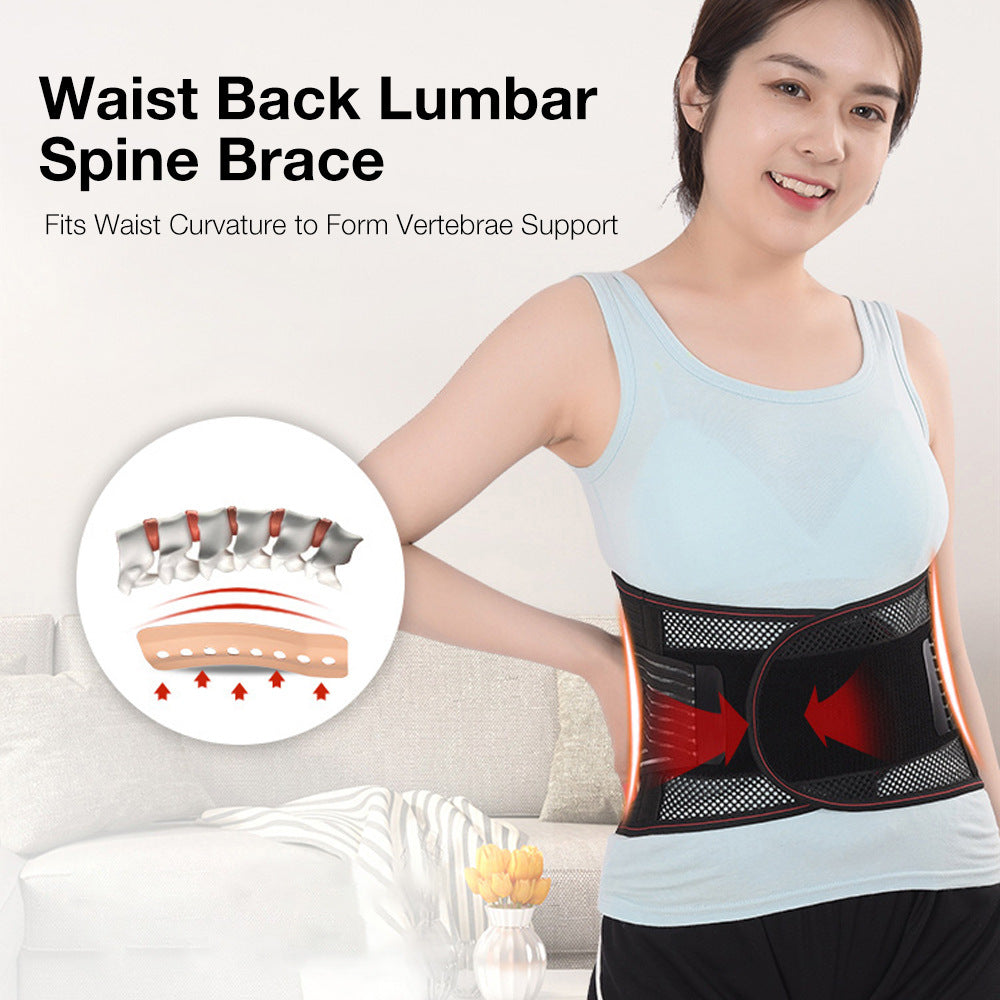 Lumbar Support Belt — All‑Day Pain Relief with Breathable