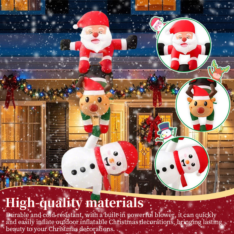 8ft Inflatable Christmas Decoration Santa Yard Display