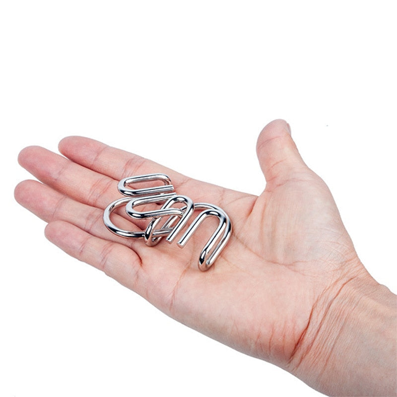 Metal Montessori Puzzle Set for Screen-Free Brain Play
