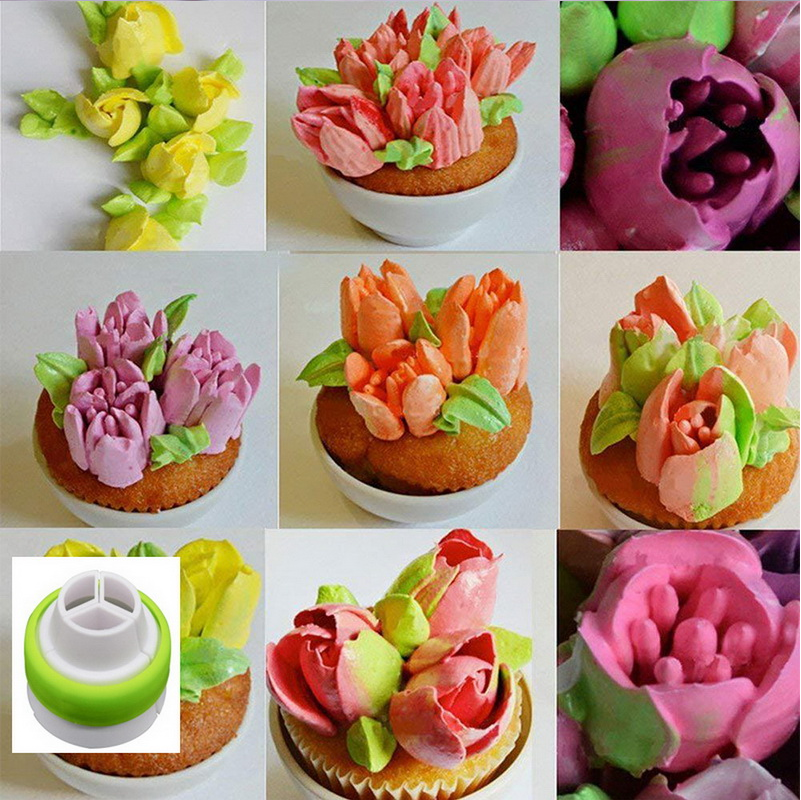 Russian Piping Tip Set for Flower Cakes and Cupcakes