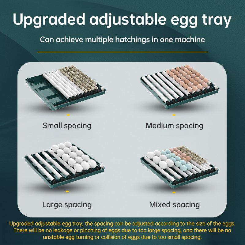 Egg Incubator 9-48 Egg Automatic Turning & Filling