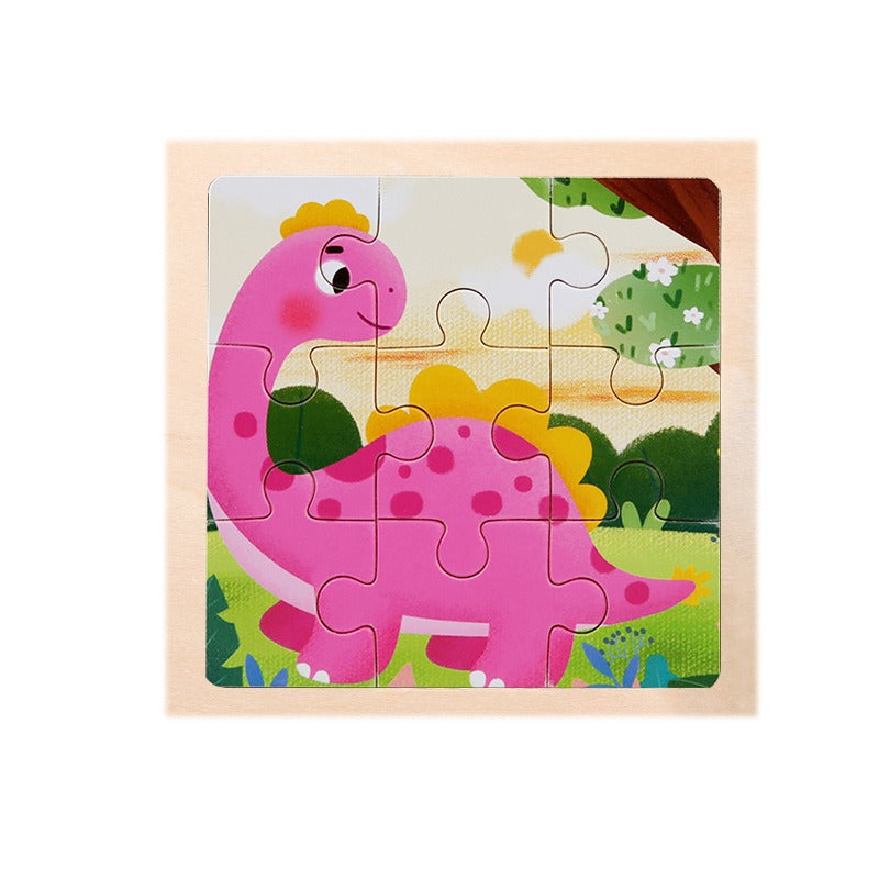 Wooden Puzzle Toys for Early Learning & Fine-Motor Fun