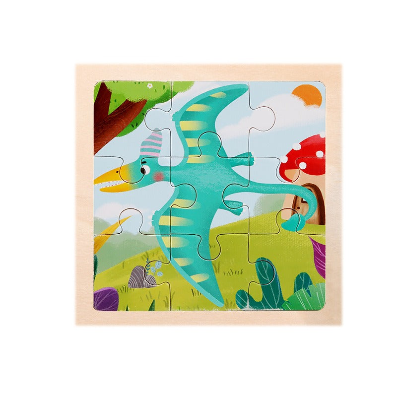 Wooden Puzzle Toys for Early Learning & Fine-Motor Fun