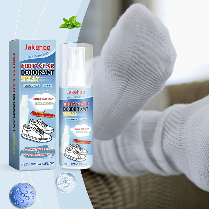 Shoe Deodorant Spray for Long-Lasting Footwear Freshness