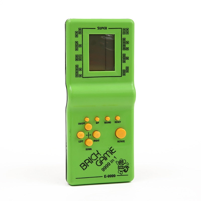 Classic Handheld Tetris Game — Pure Retro Puzzle Fun