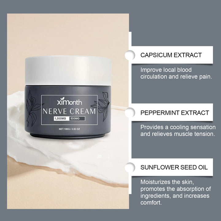 Herbal Knee Joint Repair Cream - Deep Relief & Moisture