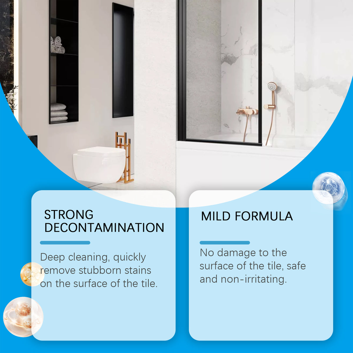 Ceramic Tile Cleaning Tablets for Sparkling Surfaces