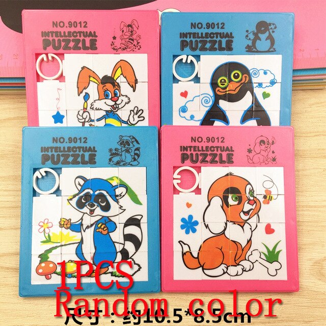 Kids Sliding Puzzle Toy for Screen-Free Animal Fun
