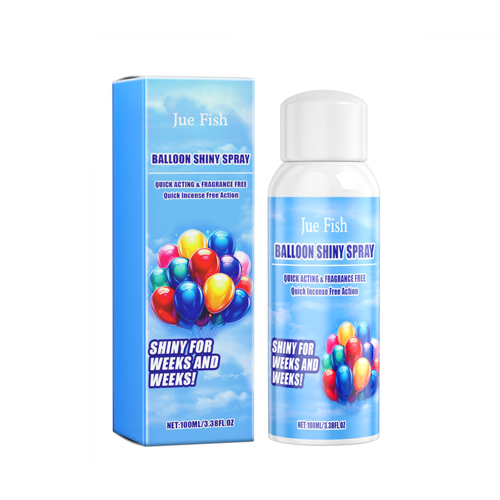 Balloon Shine Spray for Bright, Glossy Decorations