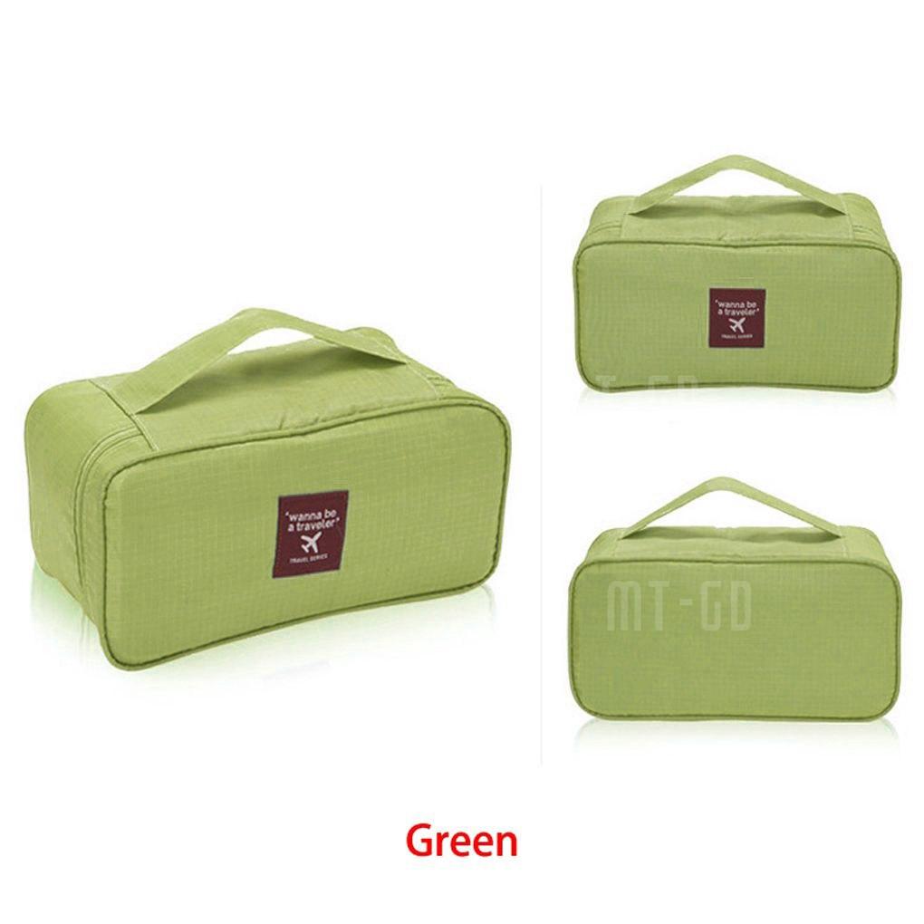 Travel Lingerie Organizer Bag with Bra Dividers & Pouch