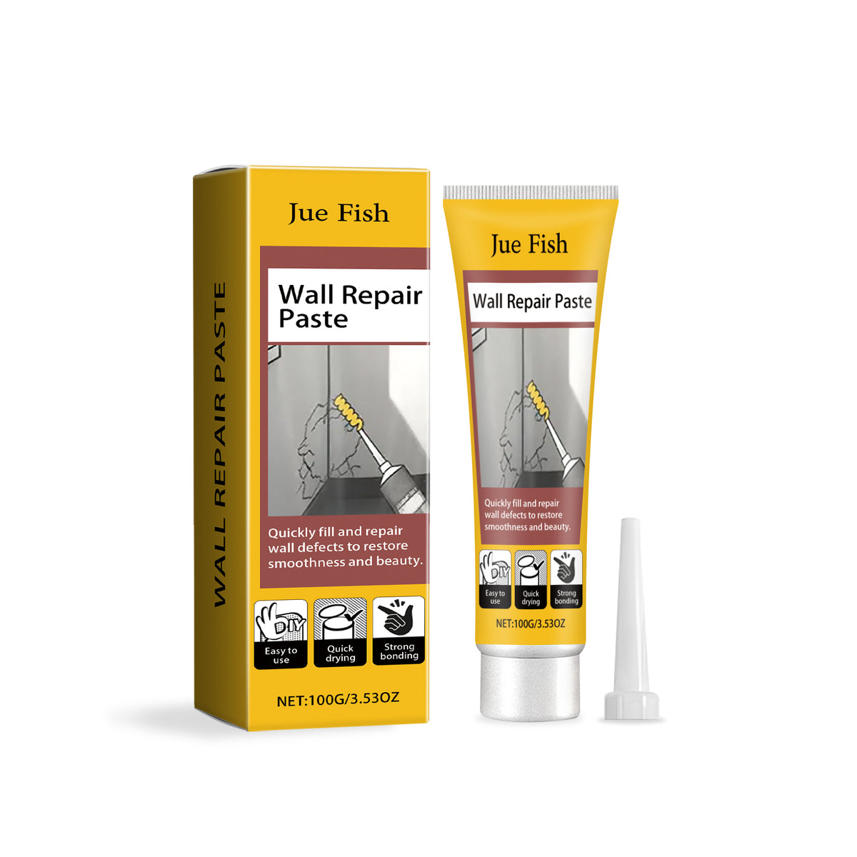 Wall Crack Repair Plaster for Smooth, Quick Fixes