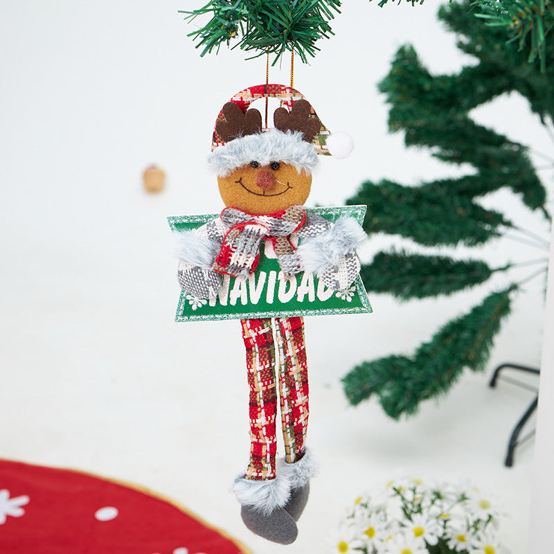 Christmas Character Ornaments Set for Playful Holiday Cheer