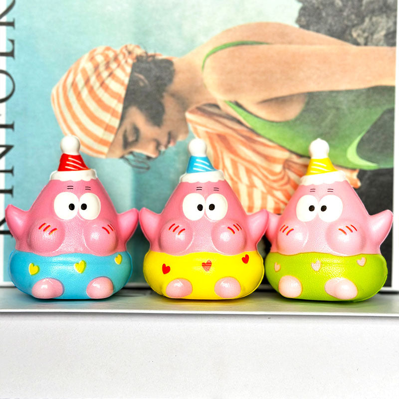 Slow-Rebound Stress Relief Toy Cartoon Squeeze Gift
