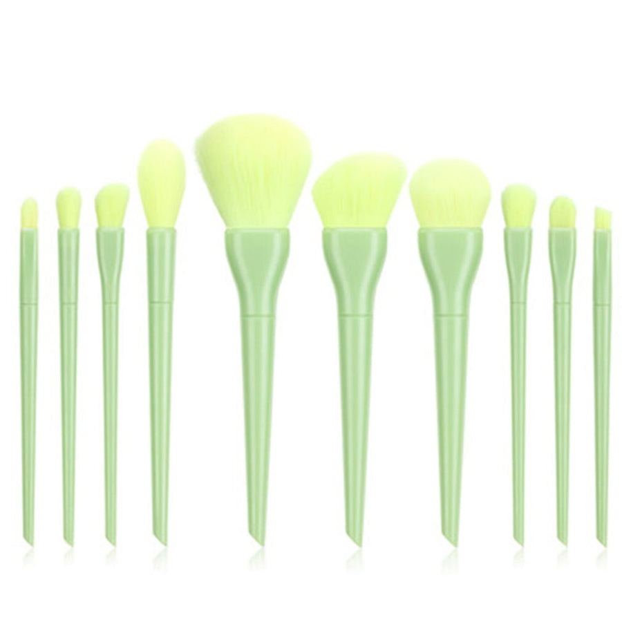 10-Piece Luxury Makeup Brush Set – Flawless Application