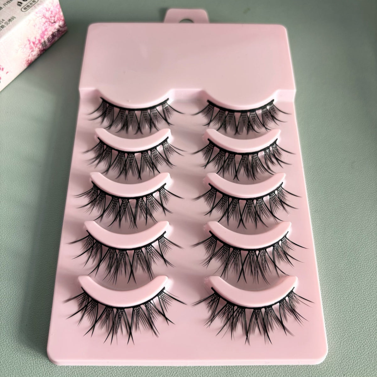 False Eyelashes for Bold, Bushy Cartoon-Style Eyes