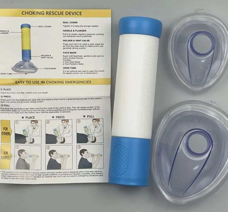 Portable Anti-Choking Device — Life-Saving Suction for All