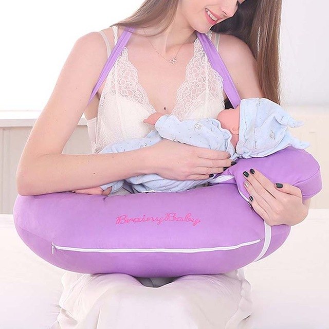 Breastfeeding Pillow for Hands-Free Feeding Support