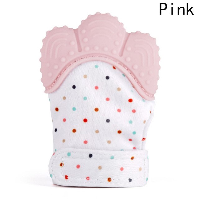 Silicone Baby Teething Mitten for Soothing Sore Gums