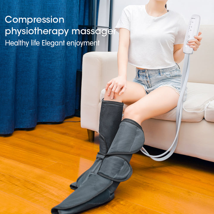Leg Circulatory Massager — Air Compression & Heat for Recovery