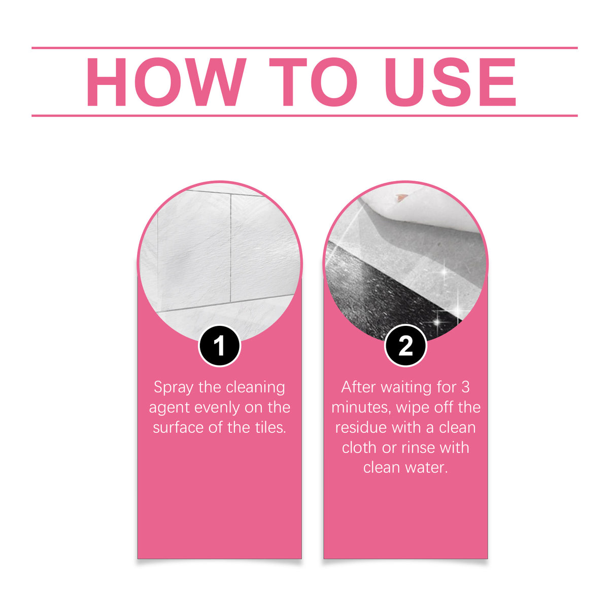 Multi-Purpose Tile Cleaner for Grease-Free Floor Shine