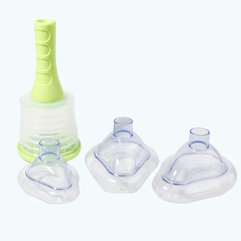 Emergency Choking Device - Respiratory Trainer with 3 Masks