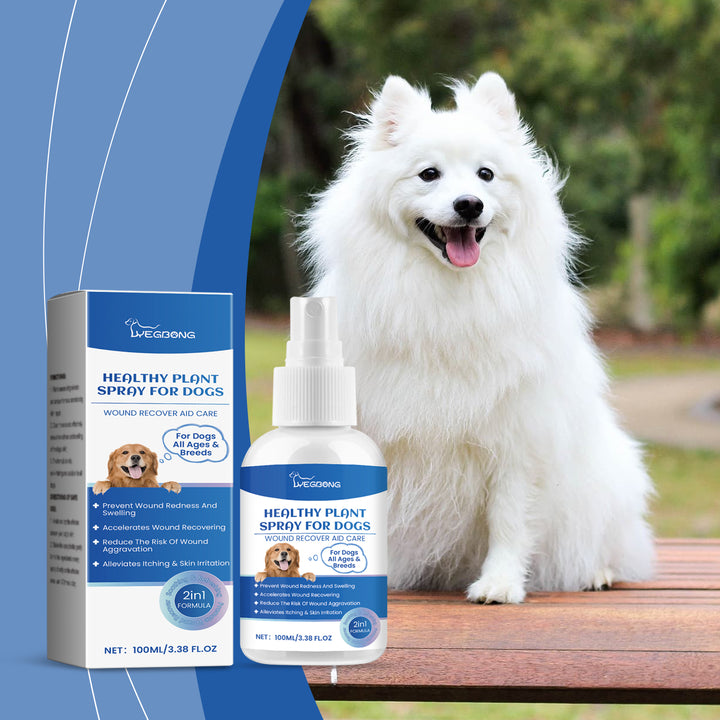 Dog Skin Care Spray for Itch & Minor Wound Relief