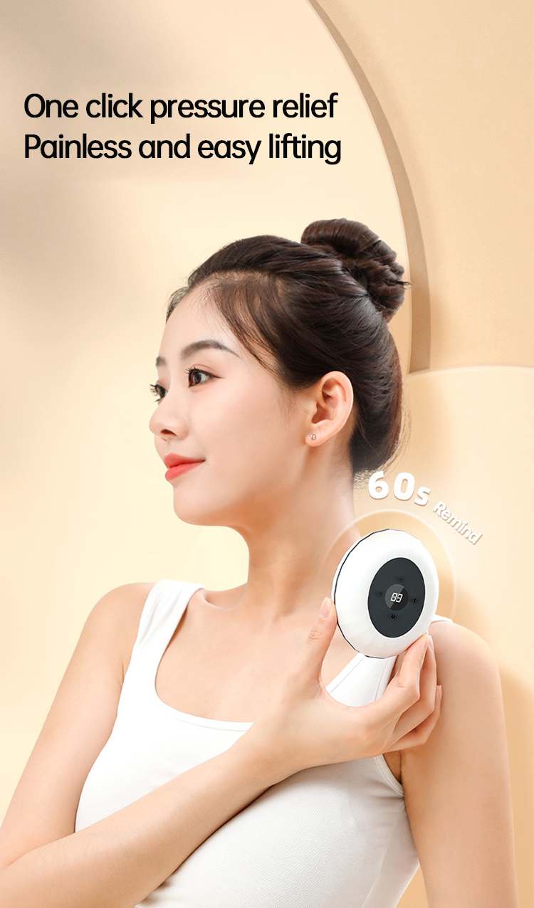 Wireless Electric Cupping & Gua Sha — 12 Levels, Painless