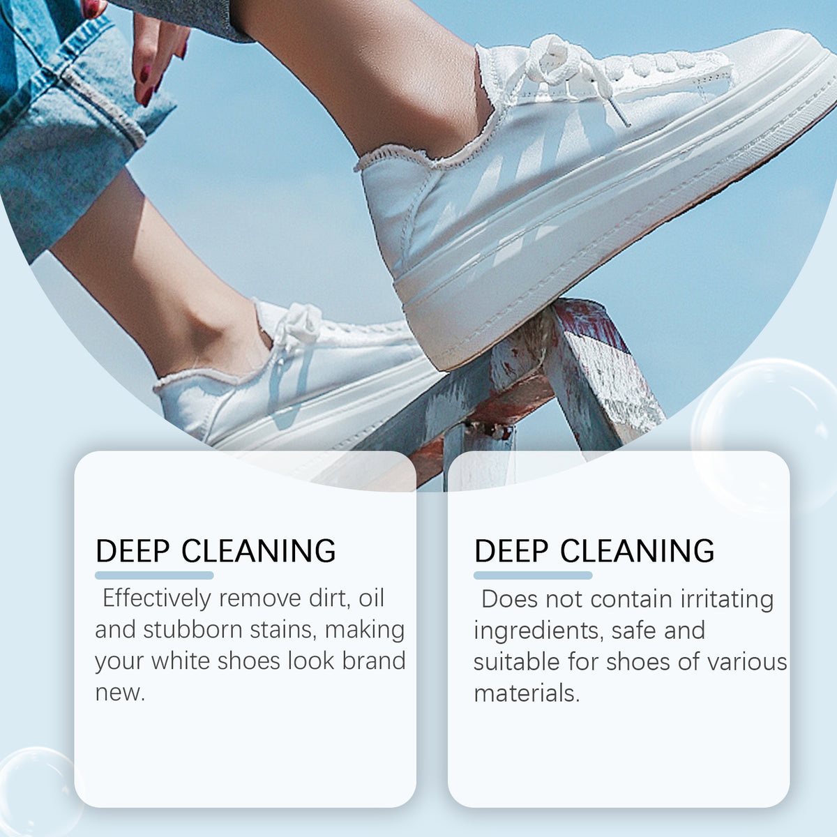 Shoe Cleaning Cream for Deep Cleaning Stubborn Stains