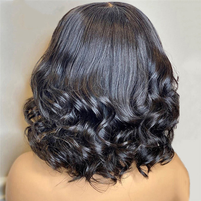 Short Curly Lace-Front Wig For Instant Glamorous Volume