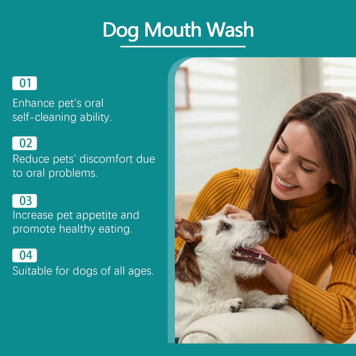 Dog Water Additive for Fresher Breath & Dental Care