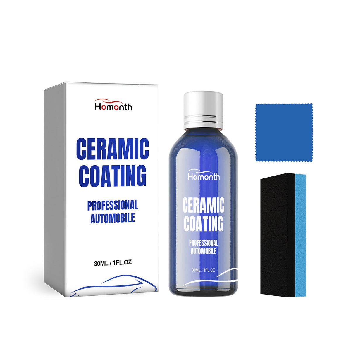 Automotive Ceramic Coating Kit for Interior Shine Protection