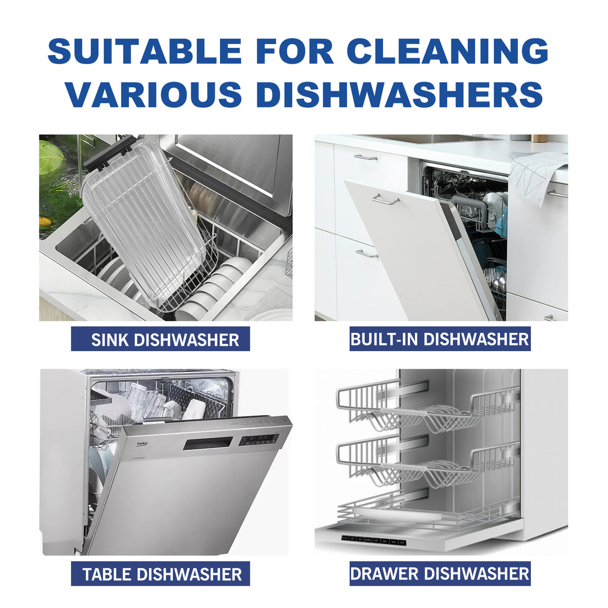 Dishwasher Cleaner for Odors & Monthly Appliance Care