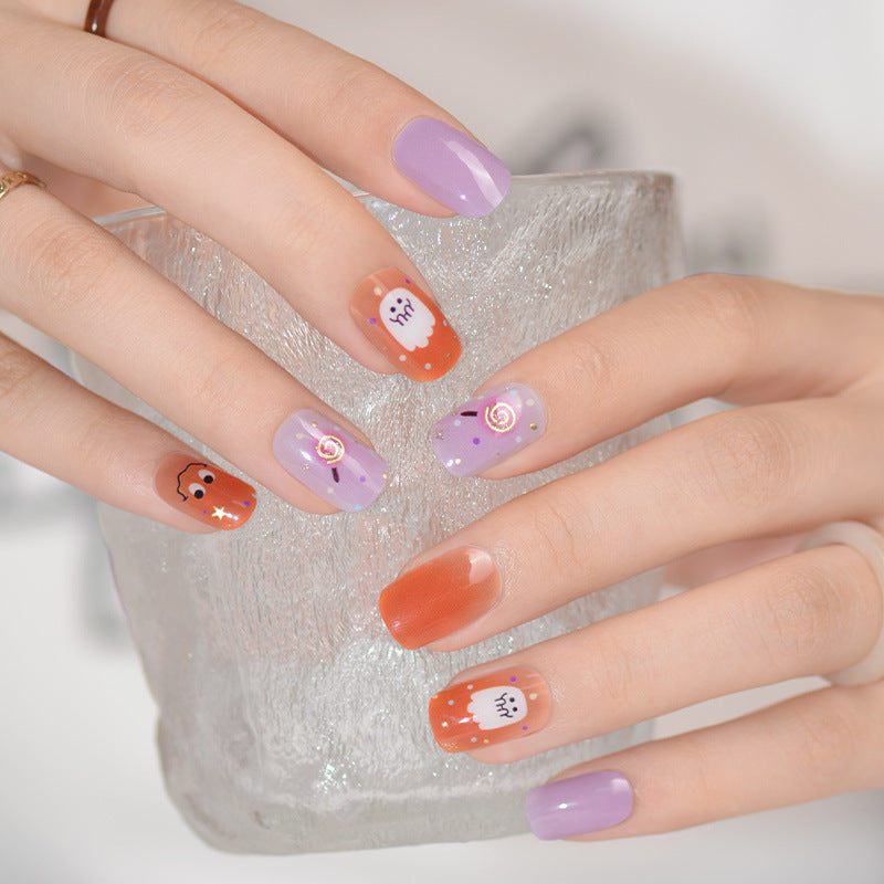 Semi-Cured UV Gel Nail Stickers — Salon Art in Seconds