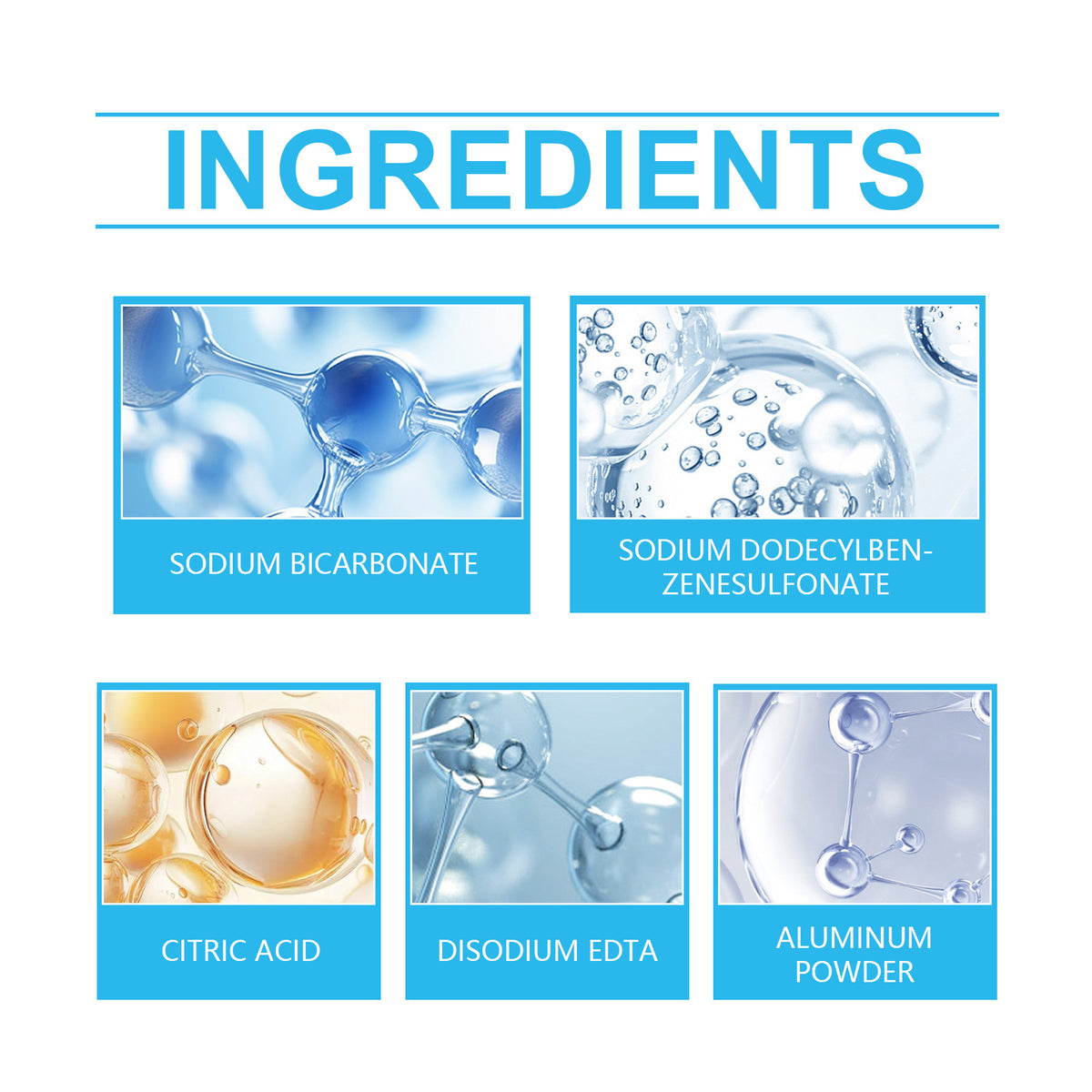 Toilet Cleaning Tablets for Odor and Stain Control