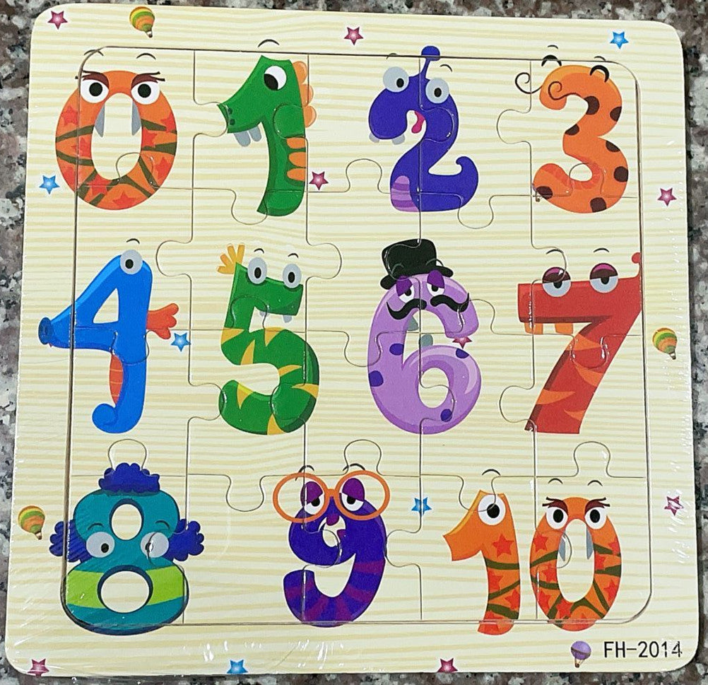 Wooden Animal Puzzles for Hands-On Early Learning