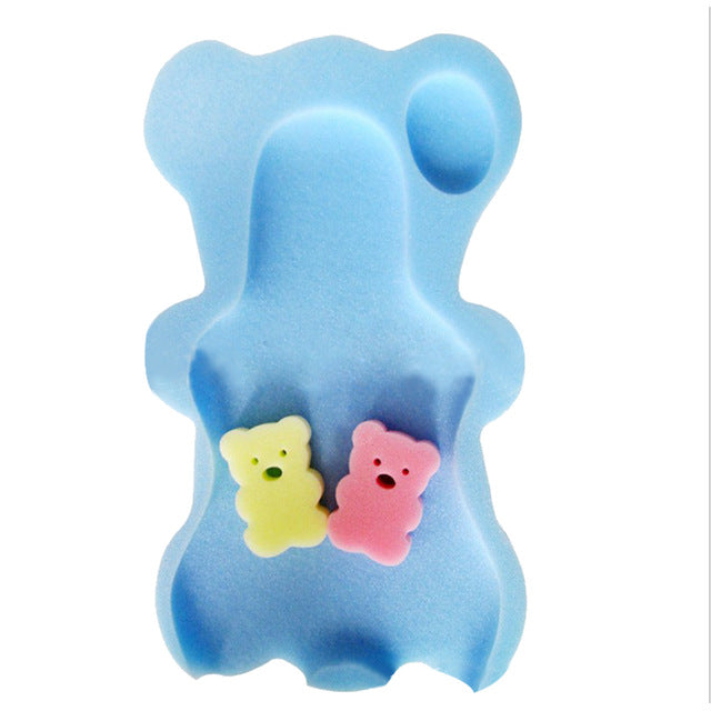 Baby Bath Sponge Mat for Soft, Supported Baby Bathing