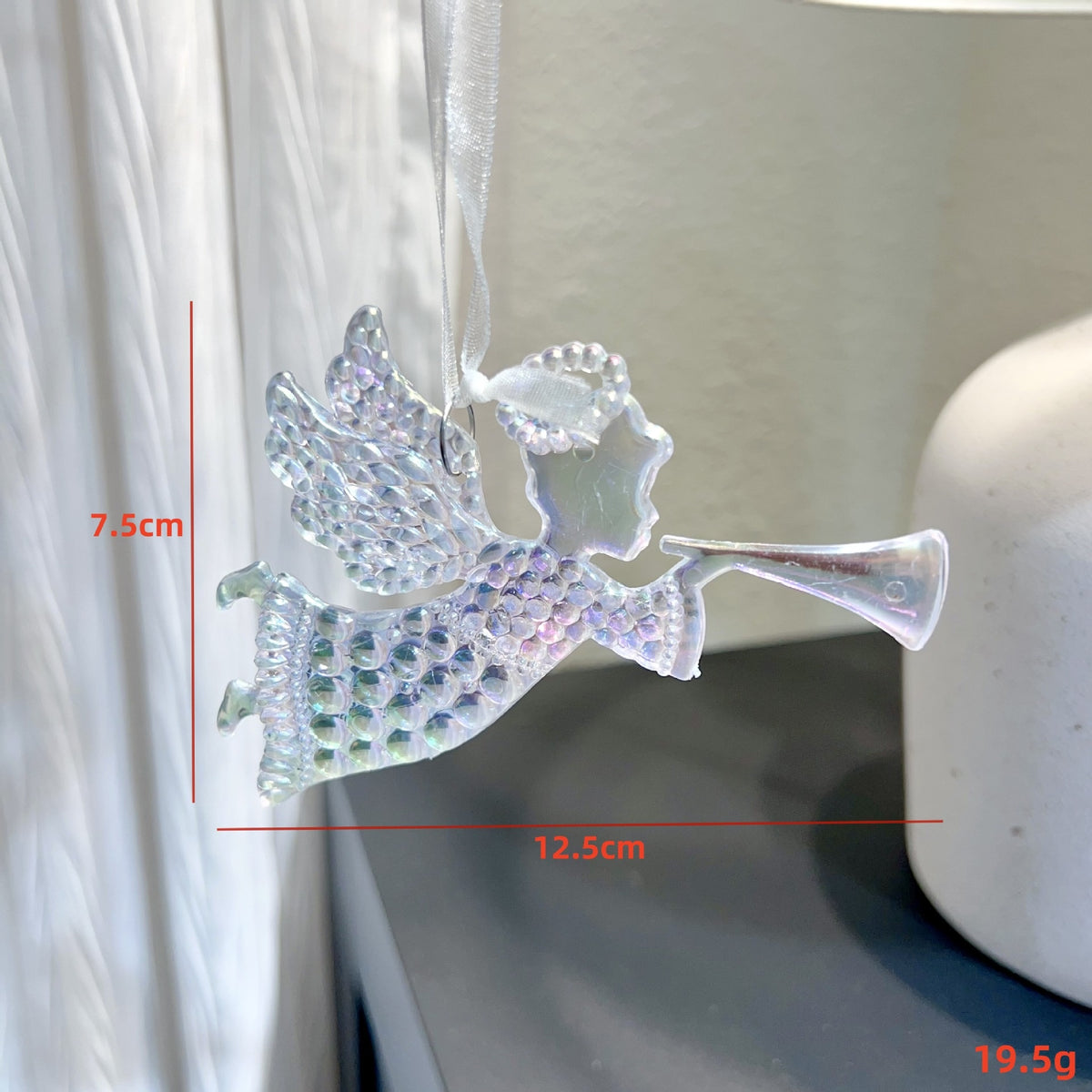 Acrylic Christmas Tree Ornaments for Iridescent Glow