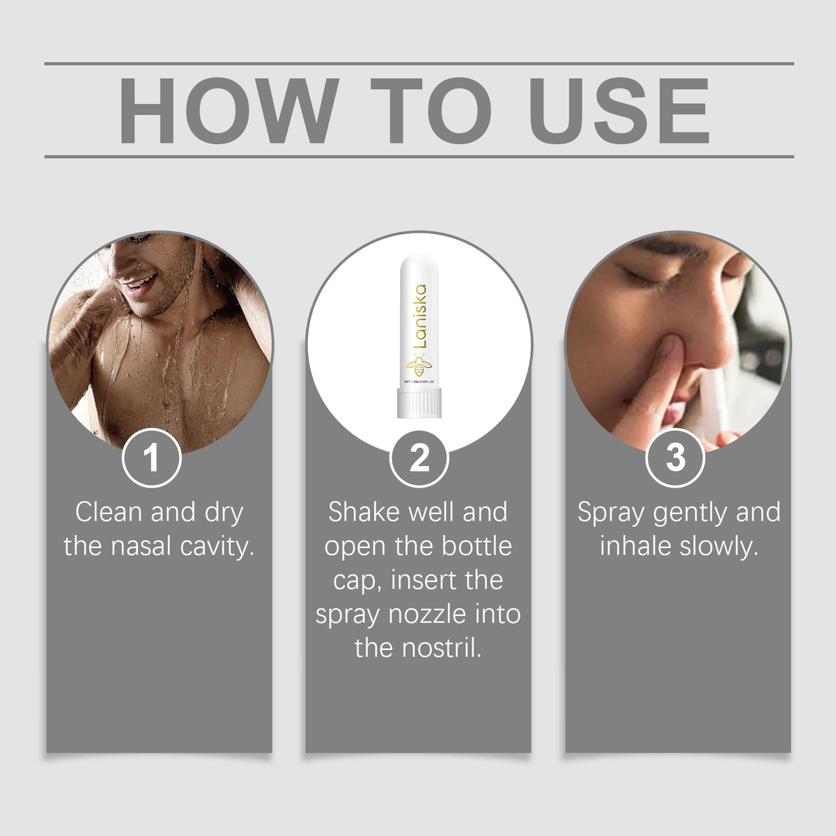 Bee Venom Inhaler for Men - Daily Comfort Ritual