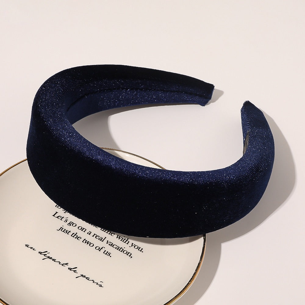 Velvet Hair Clip for a Polished, Lifted Hairstyle