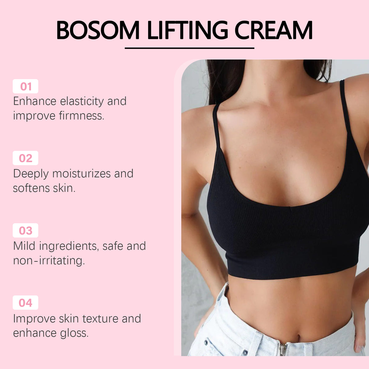 Breast Firming Cream for Daily Chest Massage Care