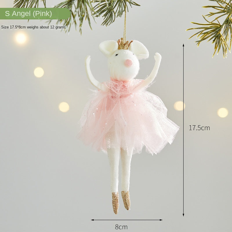 Christmas Angel Ornament for Whimsical Holiday Decor