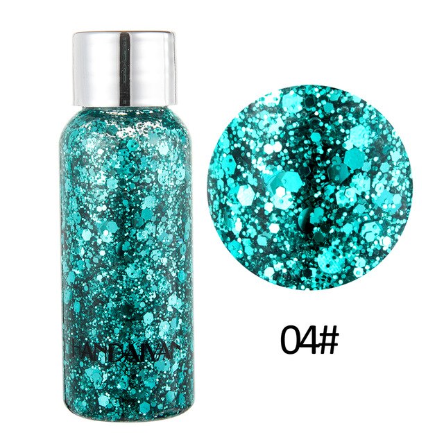 Face and Body Glitter Gel for Instant Festival Shine