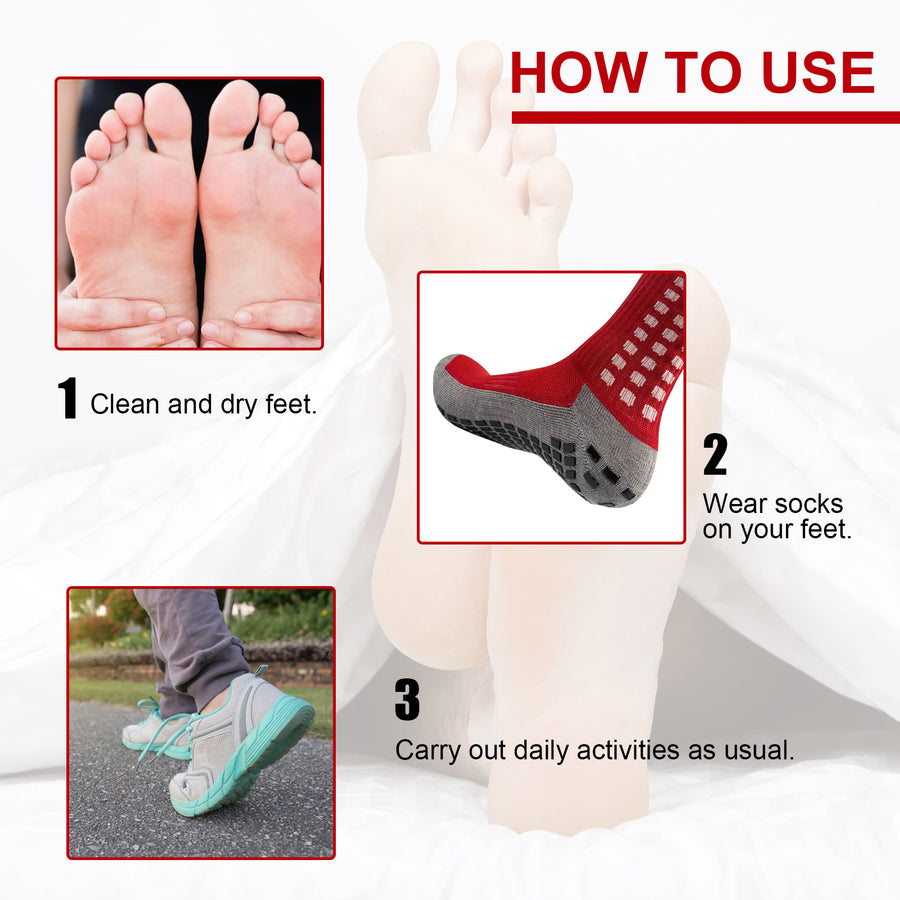 Foot Massage Socks for Warm, Breathable Grip Comfort