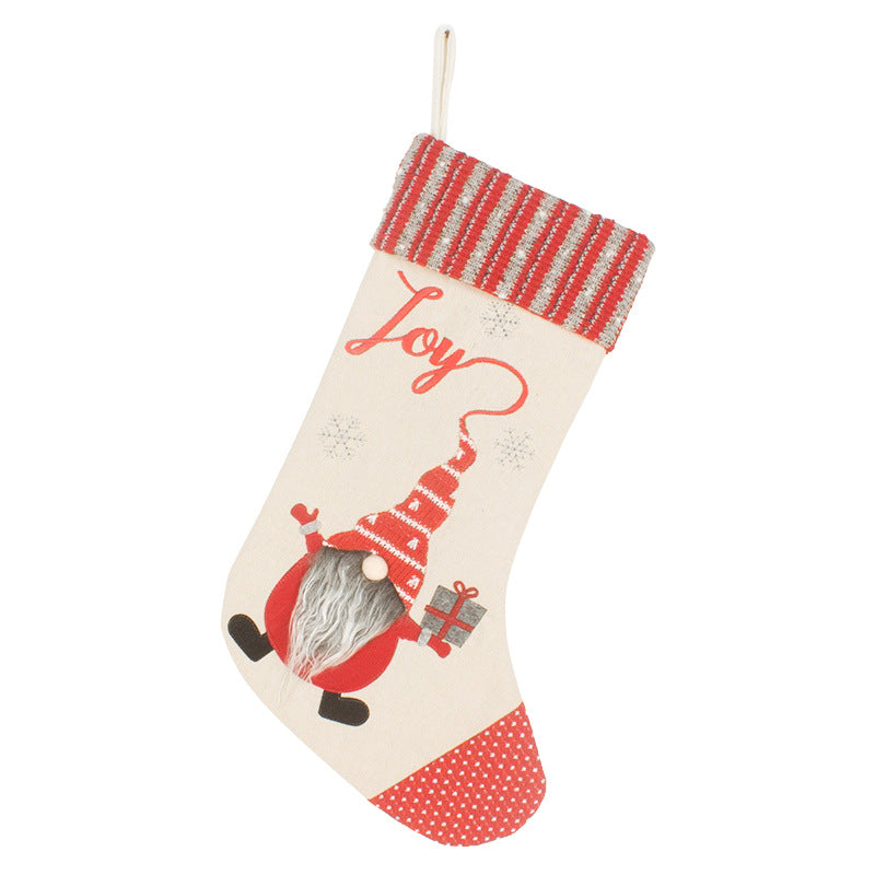 Christmas Stocking for Festive Gift Display Decoration