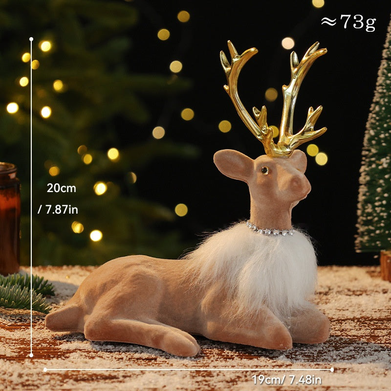 Christmas Reindeer Decorations for Cozy Woodland Charm