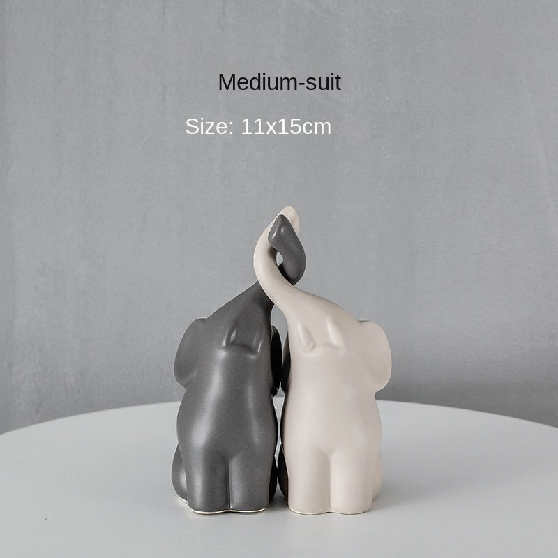 Couple Figurine Decor for Warm Romantic Home Accents
